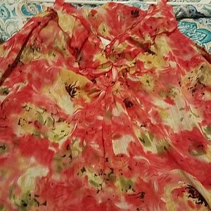 Floral MULTI colored tank top...